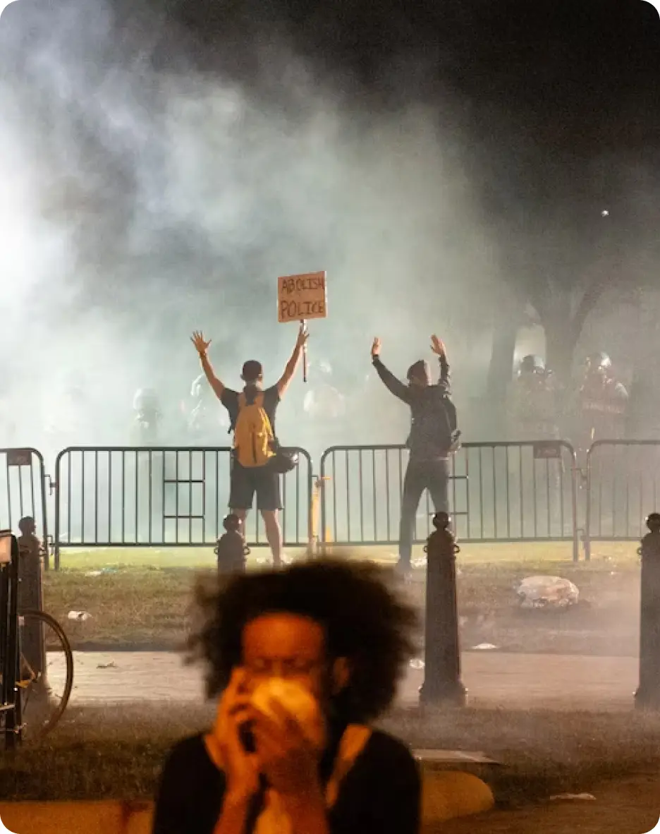 eqviv drone drone tear gas and mob control