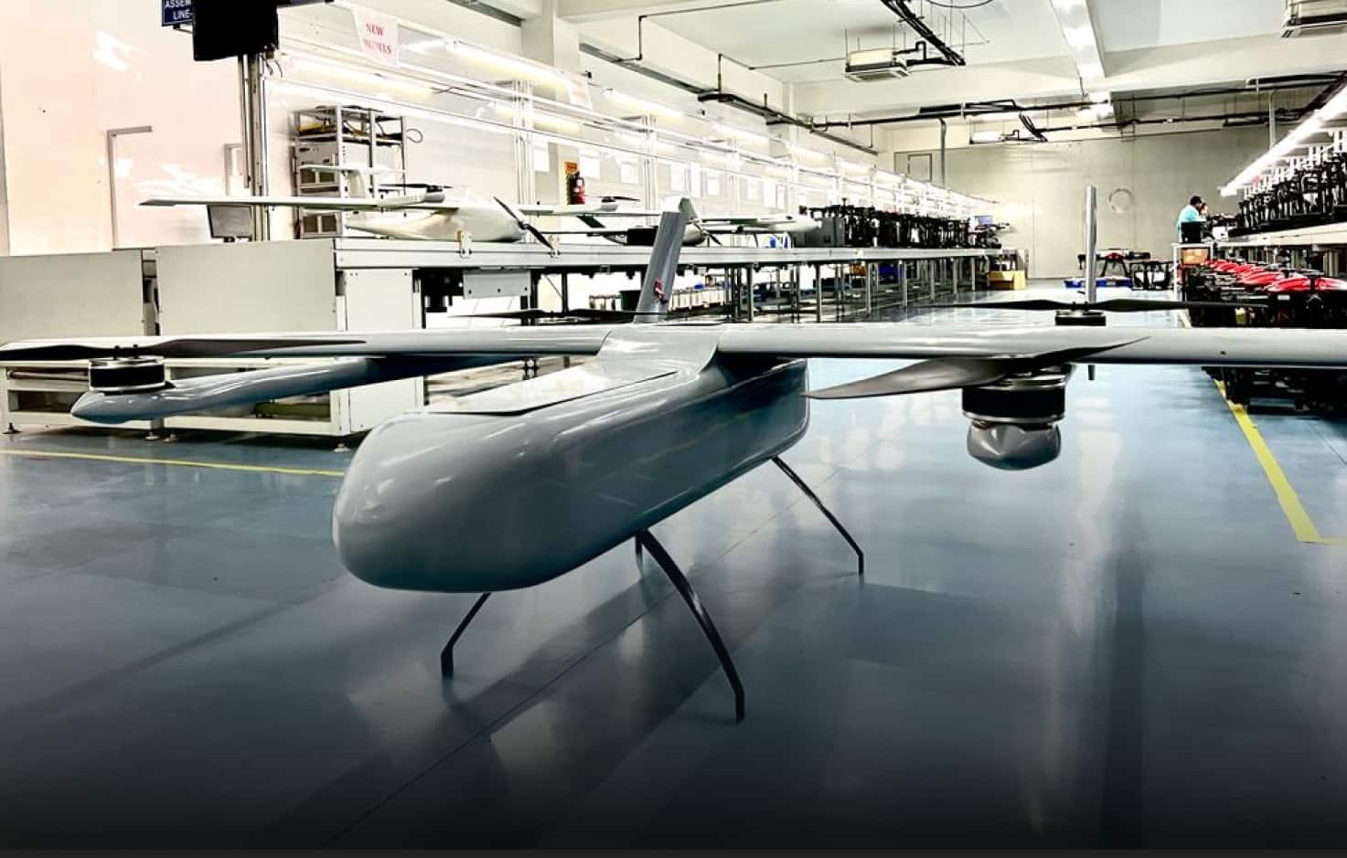 EQVIV VTOL Drone : Capable of Vertical Takeoff Landing | Oil & Electric 22 eqviv drone - Precision Engineering