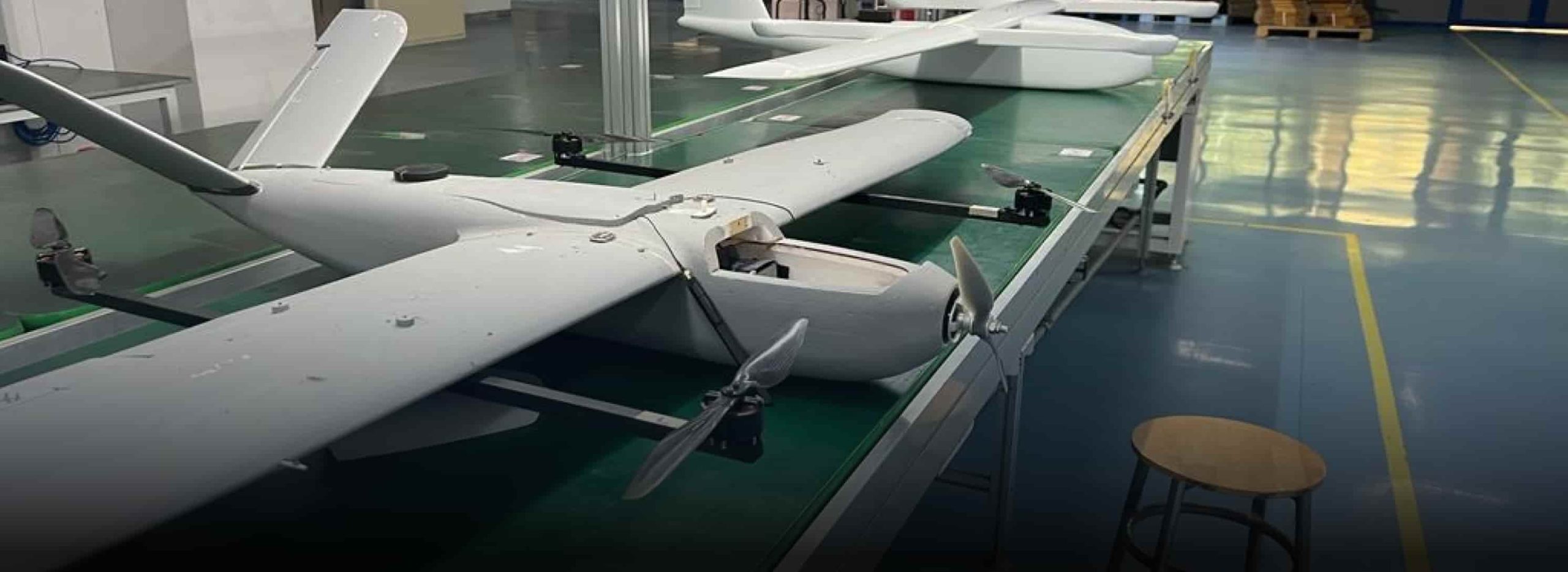 EQVIV VTOL Drone : Capable of Vertical Takeoff Landing | Oil & Electric 26 eqviv vtol drone in the manufacturing unit