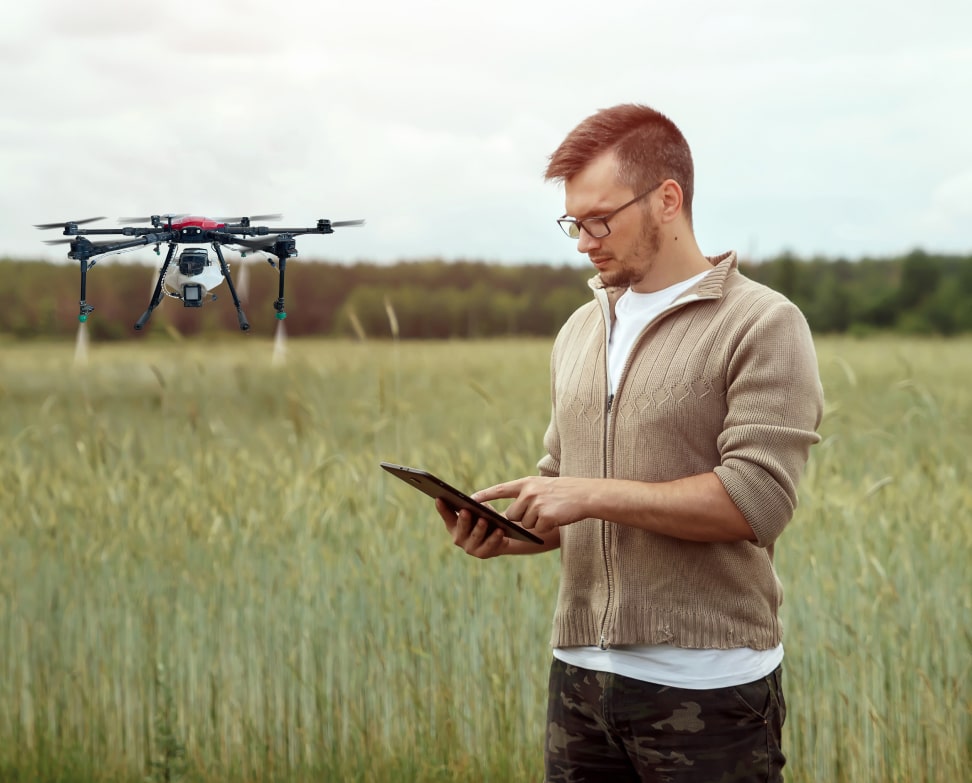 EQVIV Agriculture Drone: Unleashing Efficiency in Farming Operations 26 real-time crop monitoring with eqviv drone